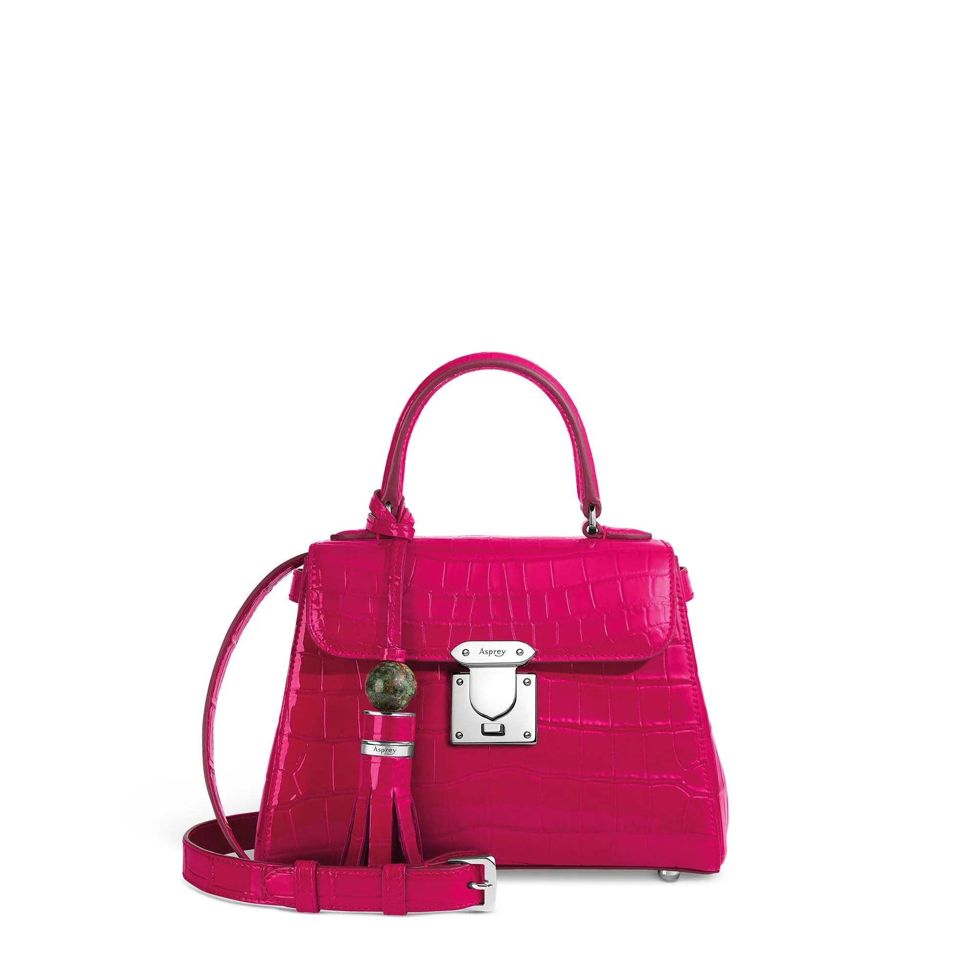 167 Mini Handbag in Crocodile - Image 15