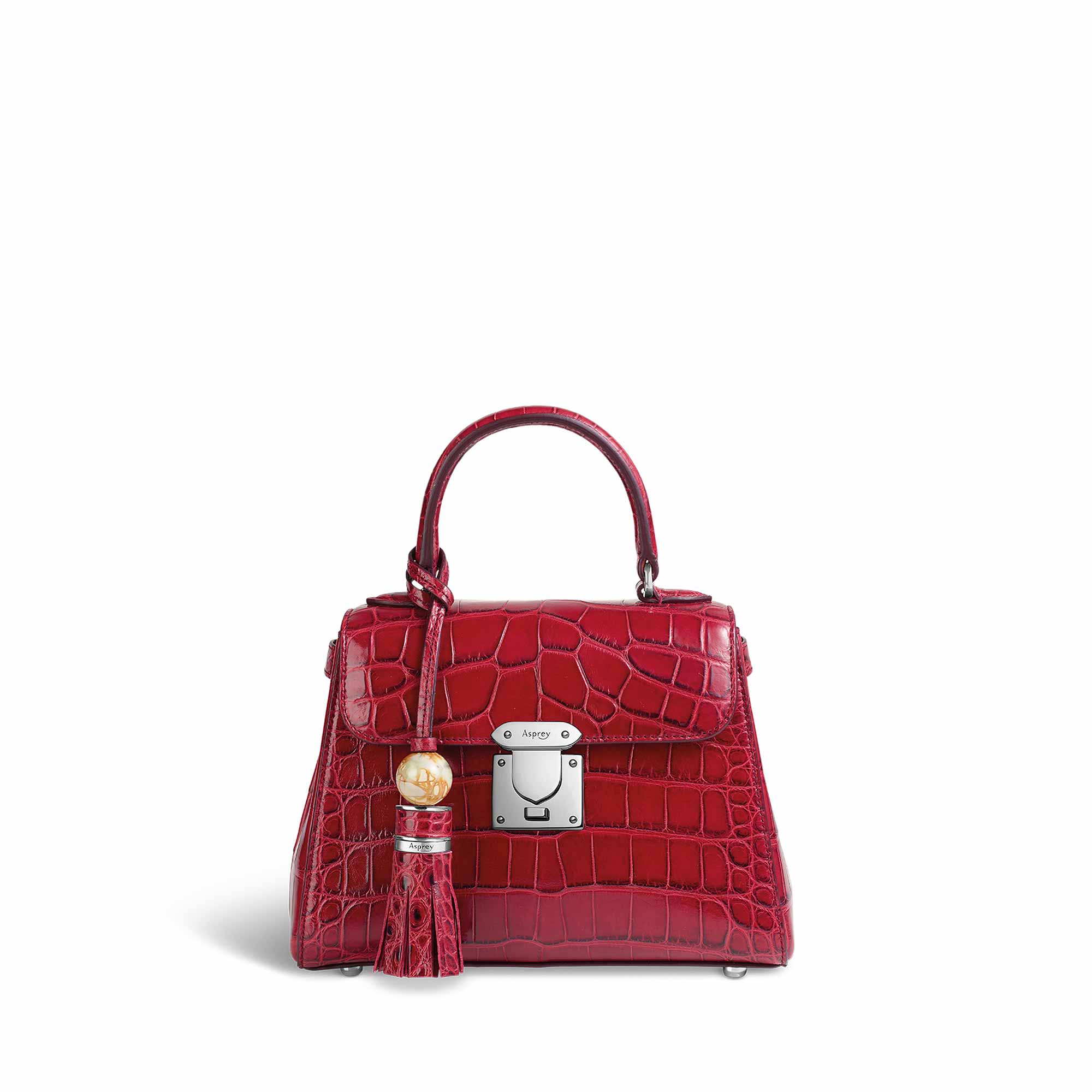 167 Mini Handbag in Crocodile