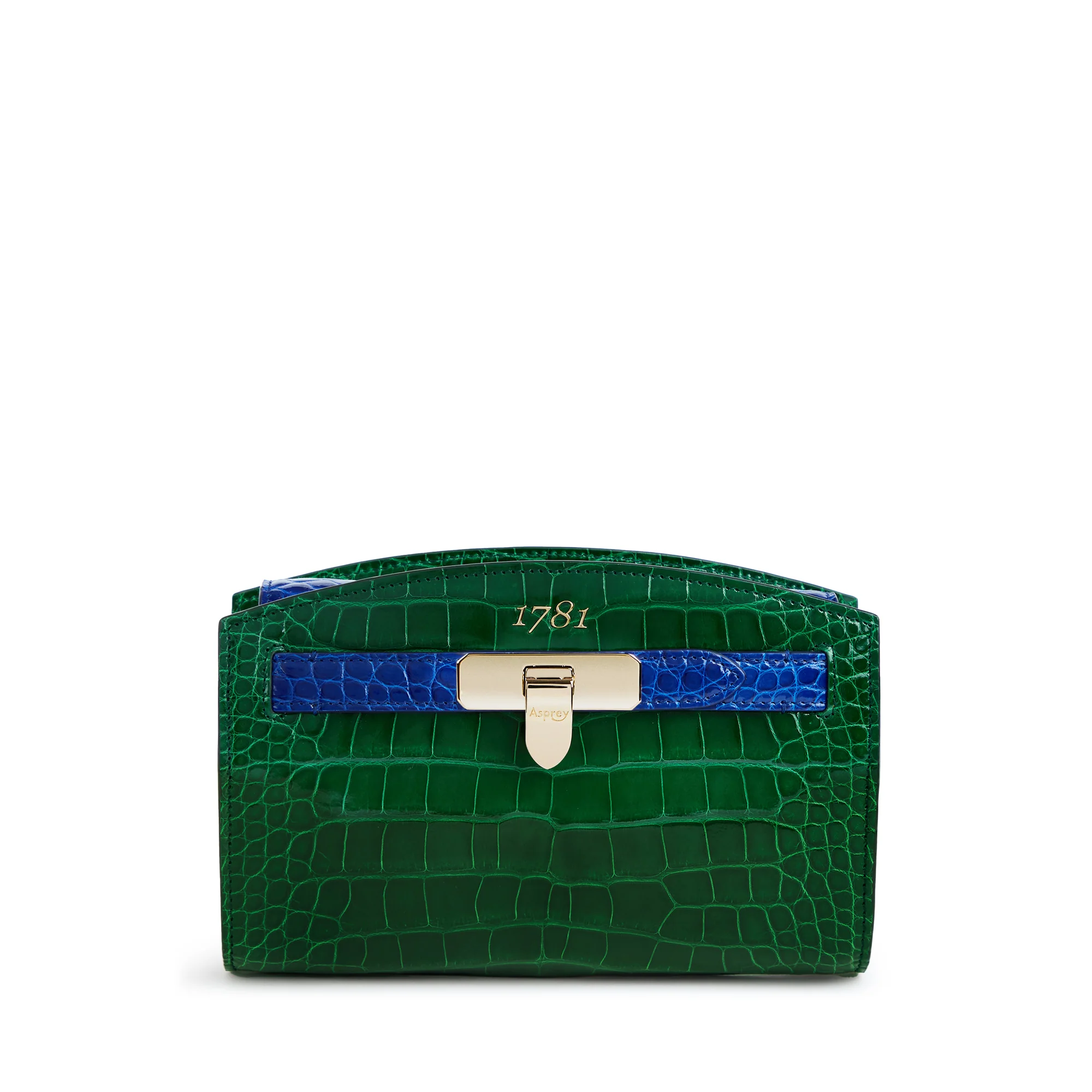 1781 Pochette Bi-colour Handbag in Crocodile