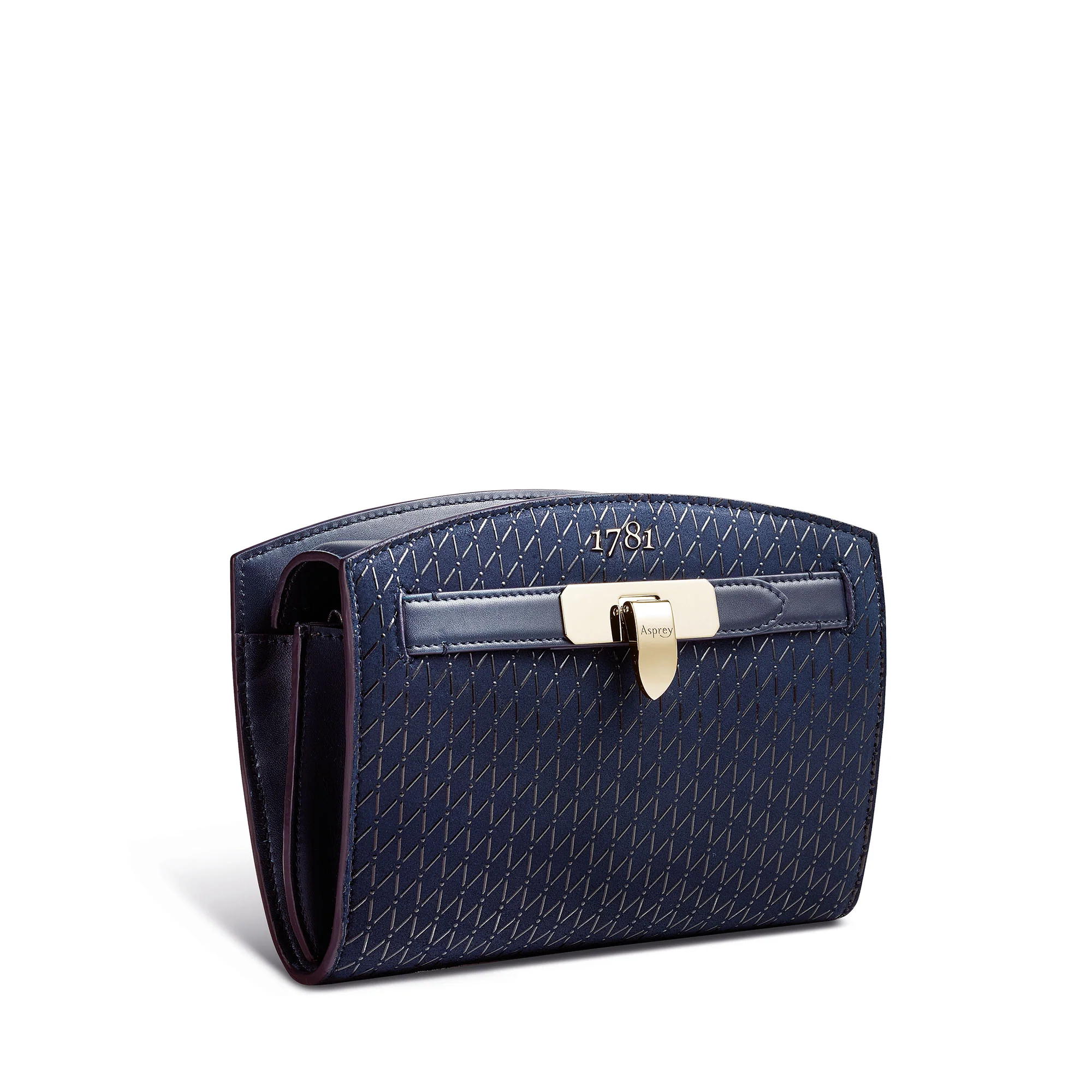 1781 Pochette Handbag in Crosshatch & Soft Leather - Image 2