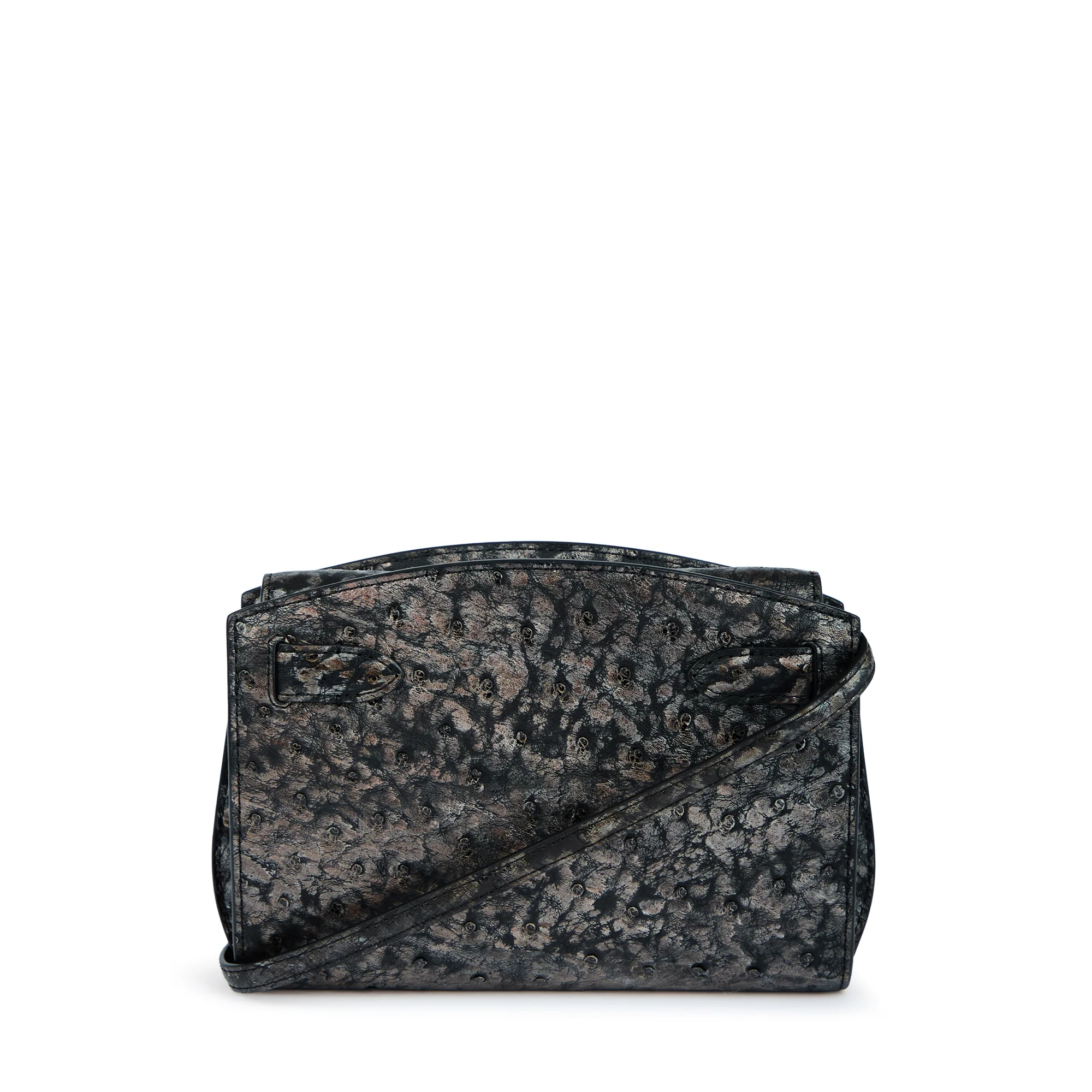 1781 Pochette Metallic Handbag in Ostrich - Image 3