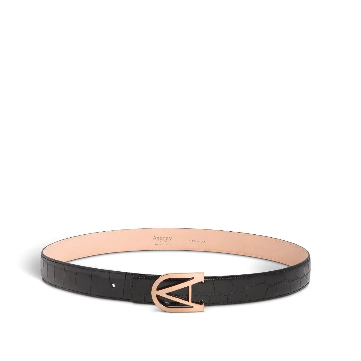30mm Burlington Belt Strap in Crocodile - Image 5