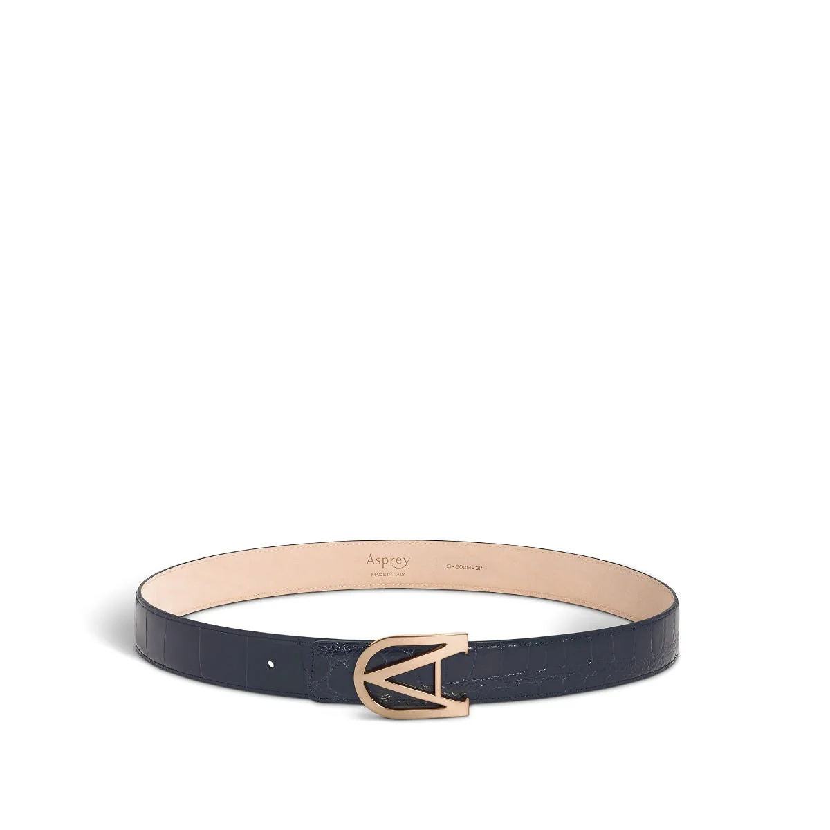 30mm Burlington Belt Strap in Crocodile - Image 9