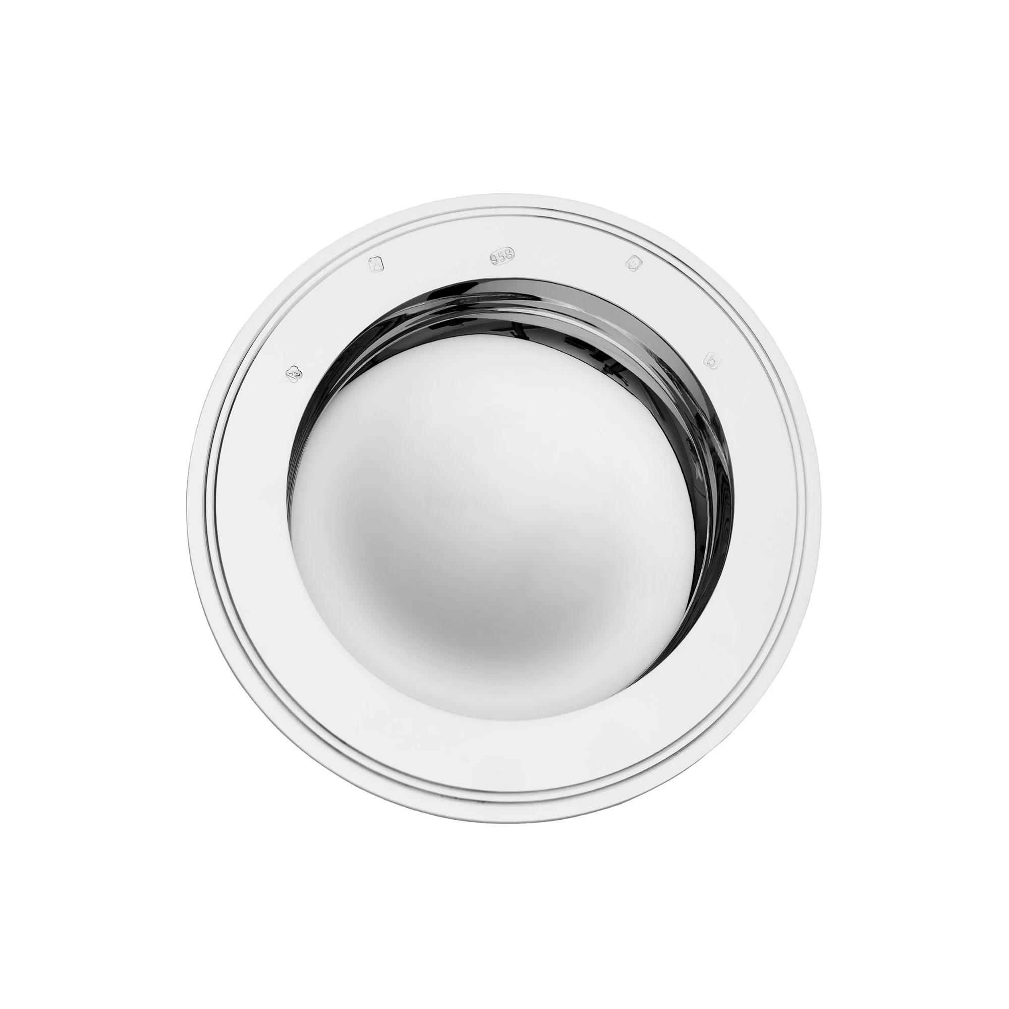 Alms Dish in Sterling Silver, 10"