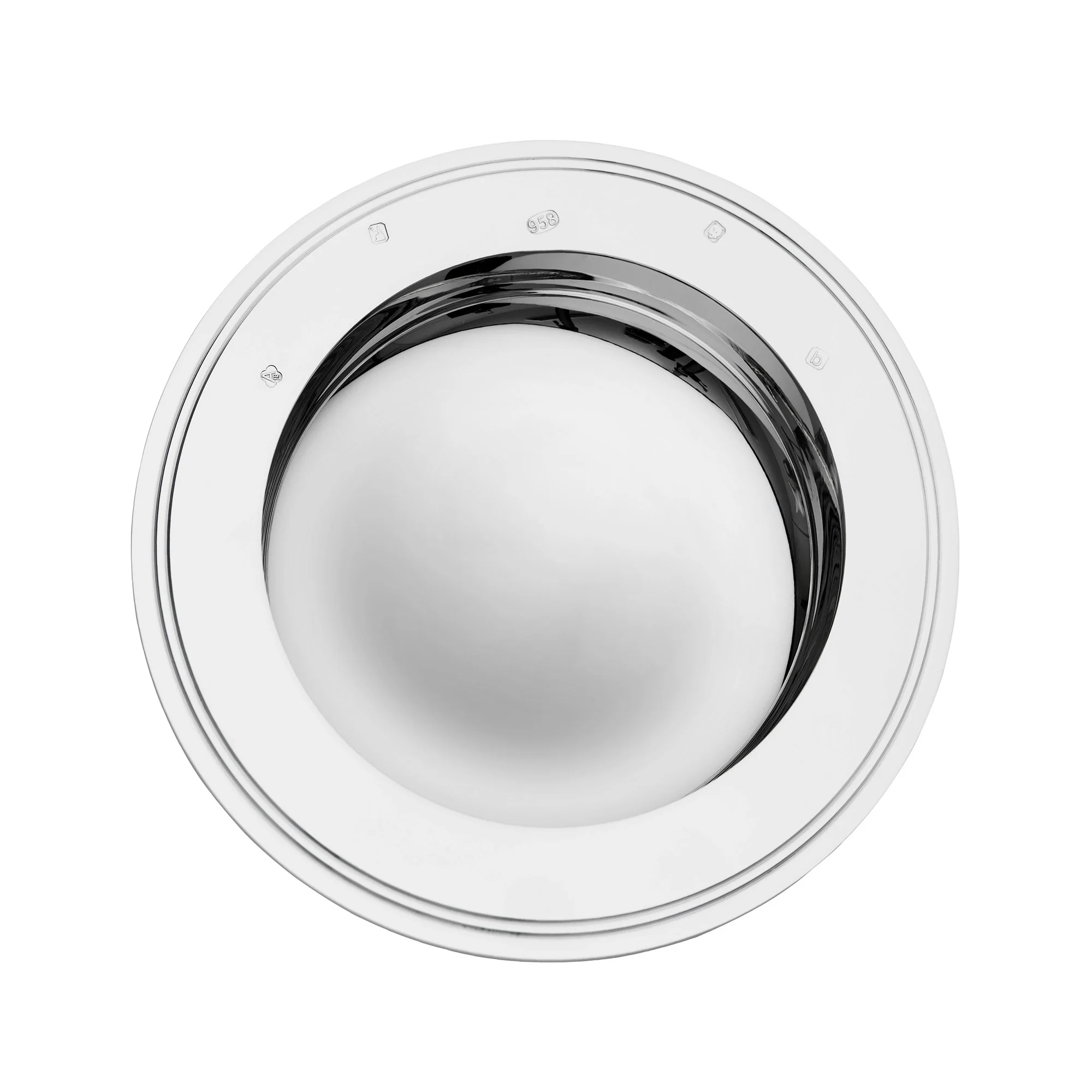 Alms Dish in Sterling Silver, 12"