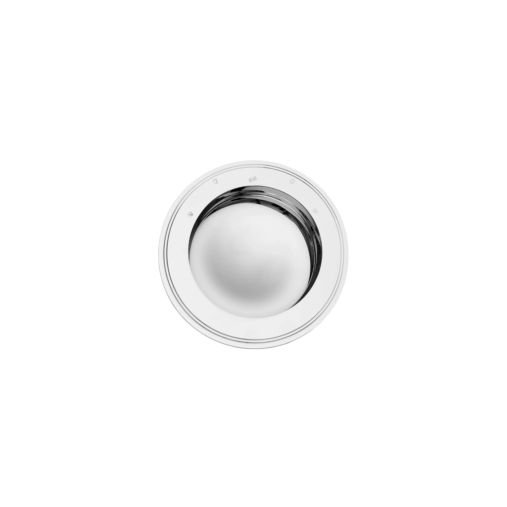 Alms Dish in Sterling Silver, 6"