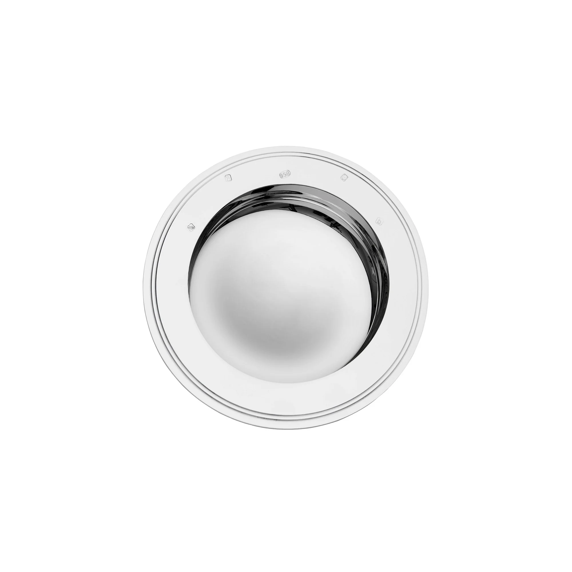 Alms Dish in Sterling Silver, 8"
