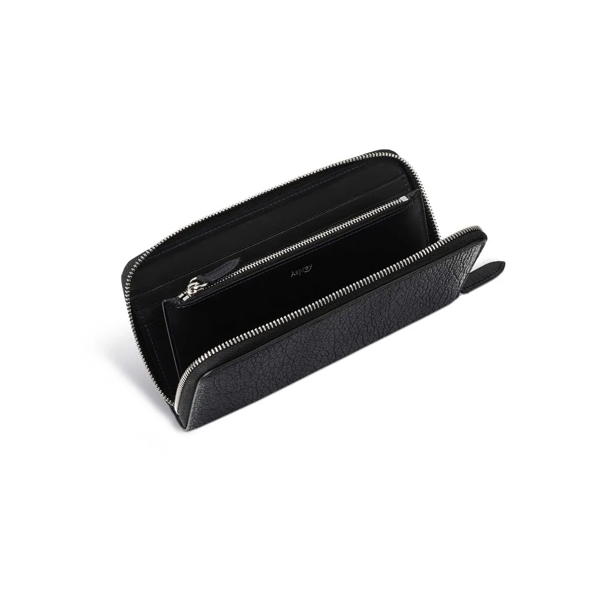 Bond Street Zip Travel Wallet in Sharkskin - Image 2