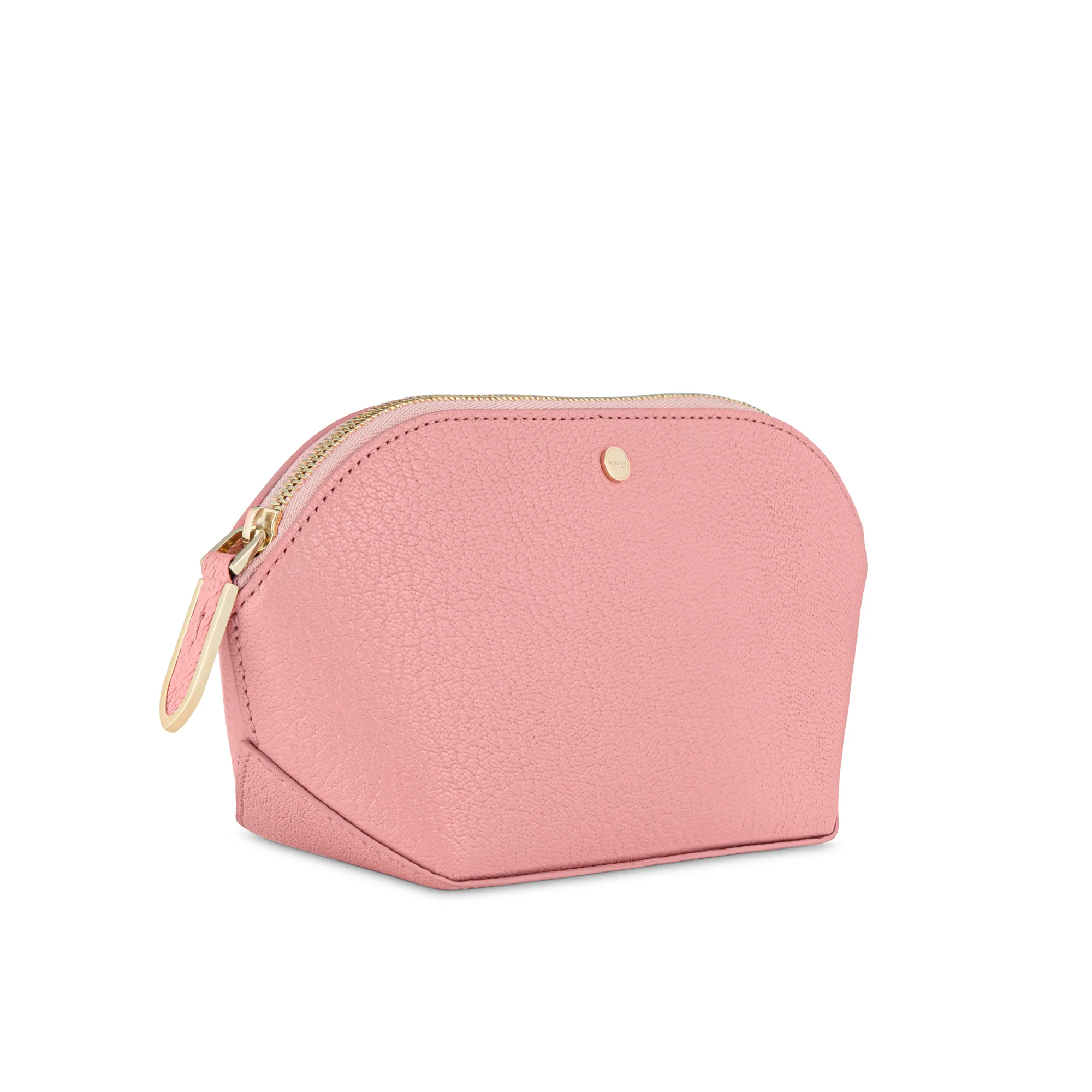 Cosmetic Case in Pebble Grain Leather