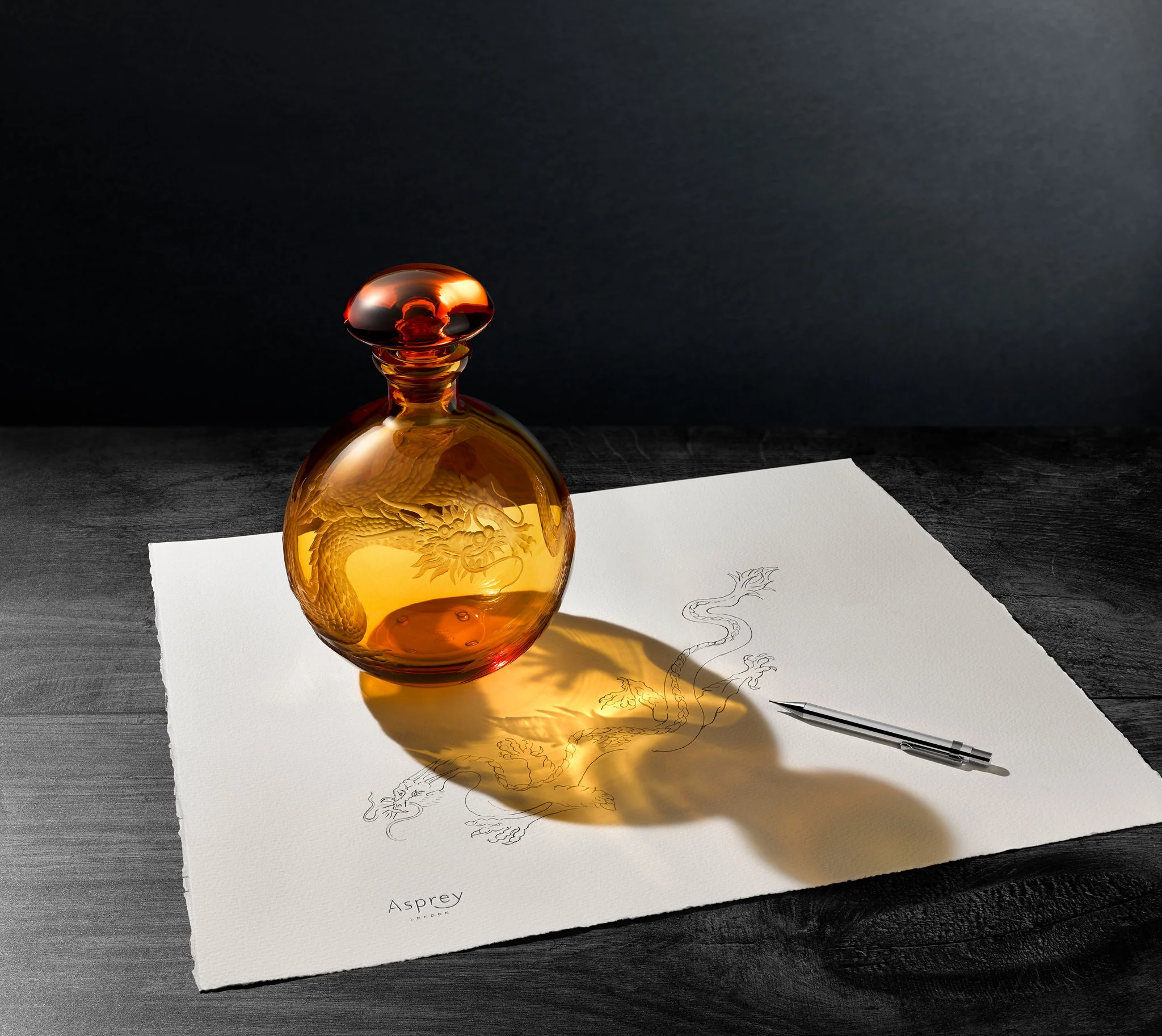 Dragon Brandy Decanter Set - Image 2