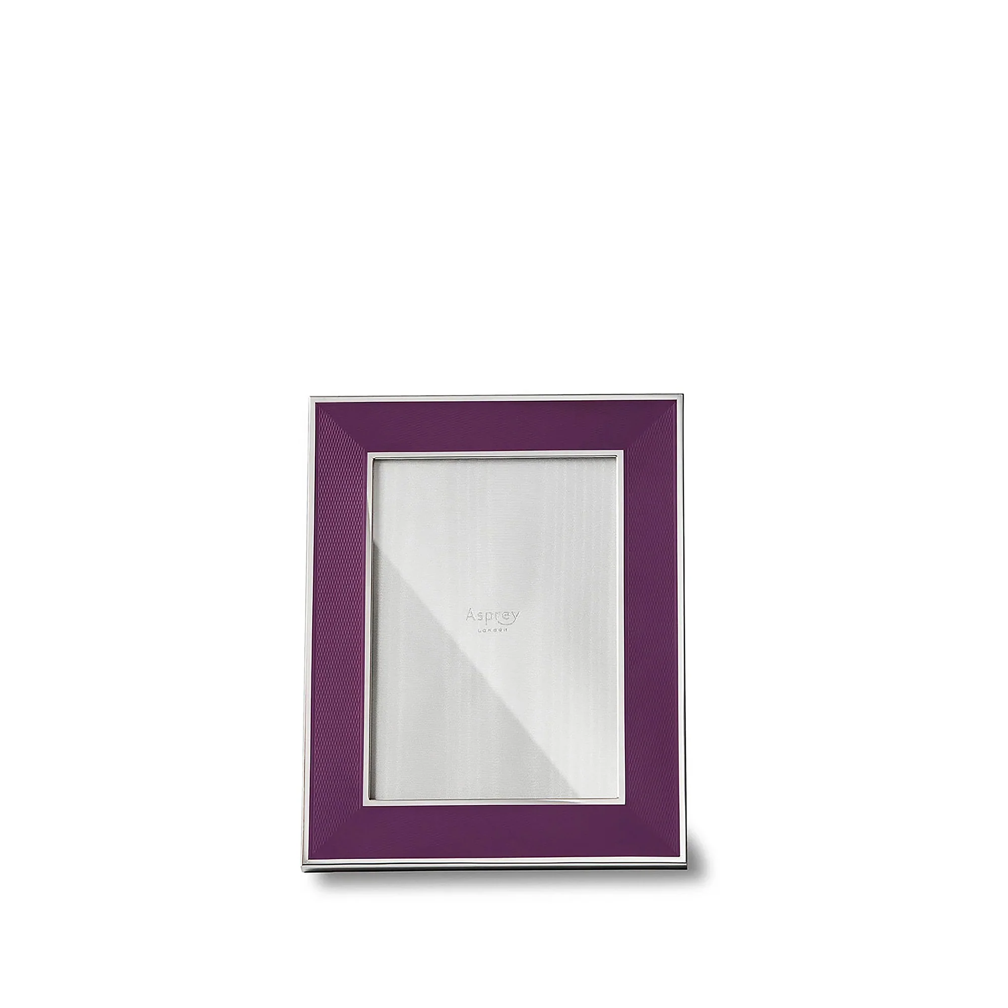 Enamelled Frame in Engine-turned Sterling Silver - Image 5