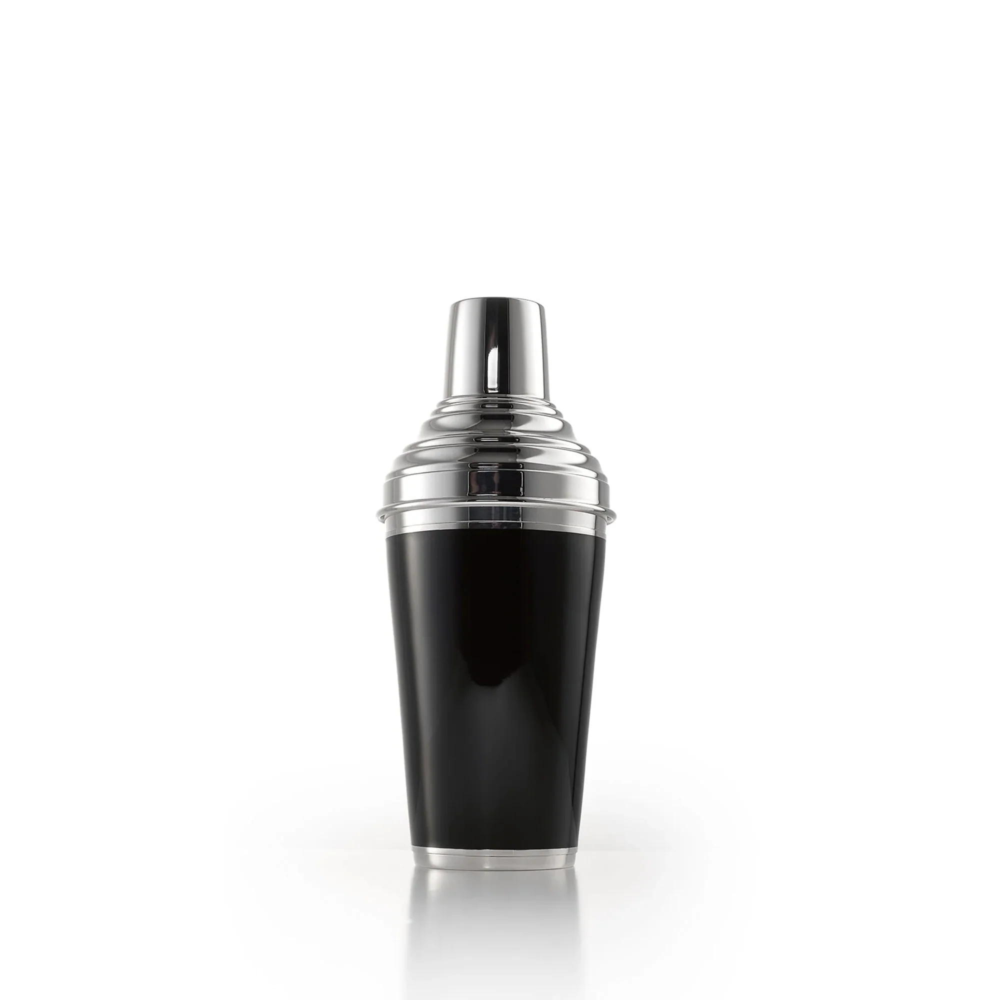Enamelled Sterling Silver Cocktail Shaker