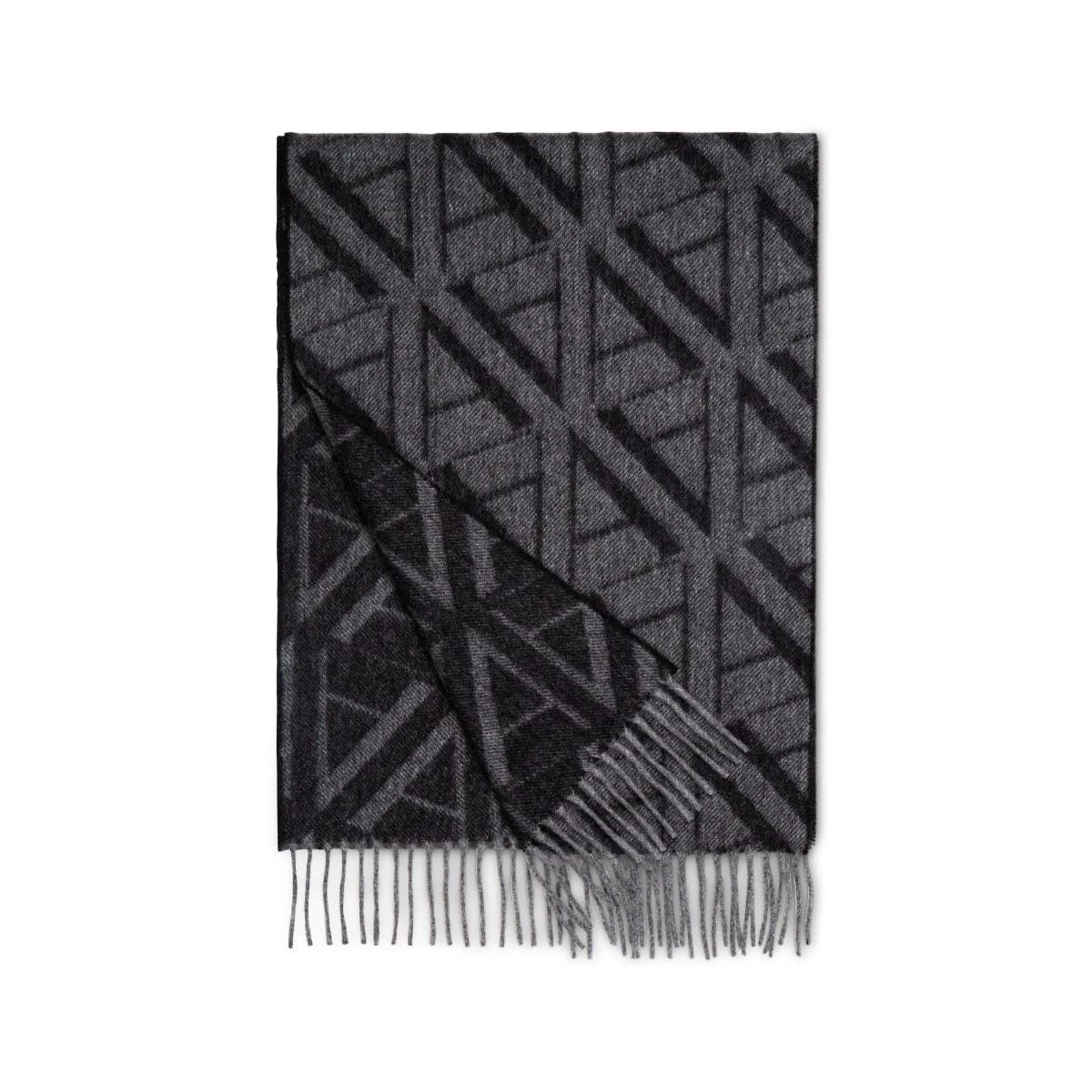 Geometric A Cashmere Scarf