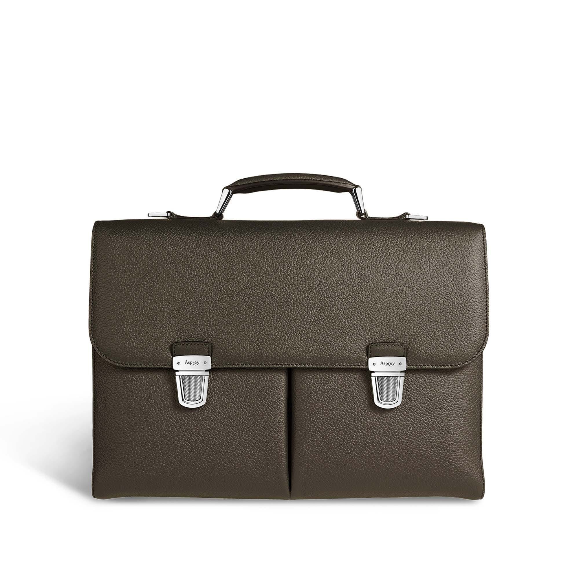GMT Briefcase in Soft Grain Leather