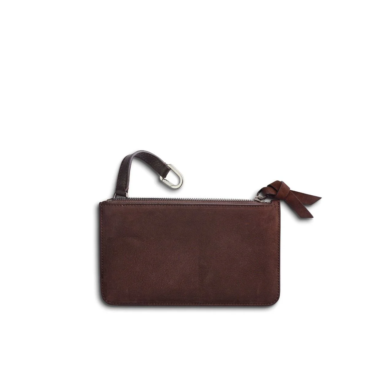 GMT Keys Pouch in Soft Grain Leather & Nubuck - Image 4