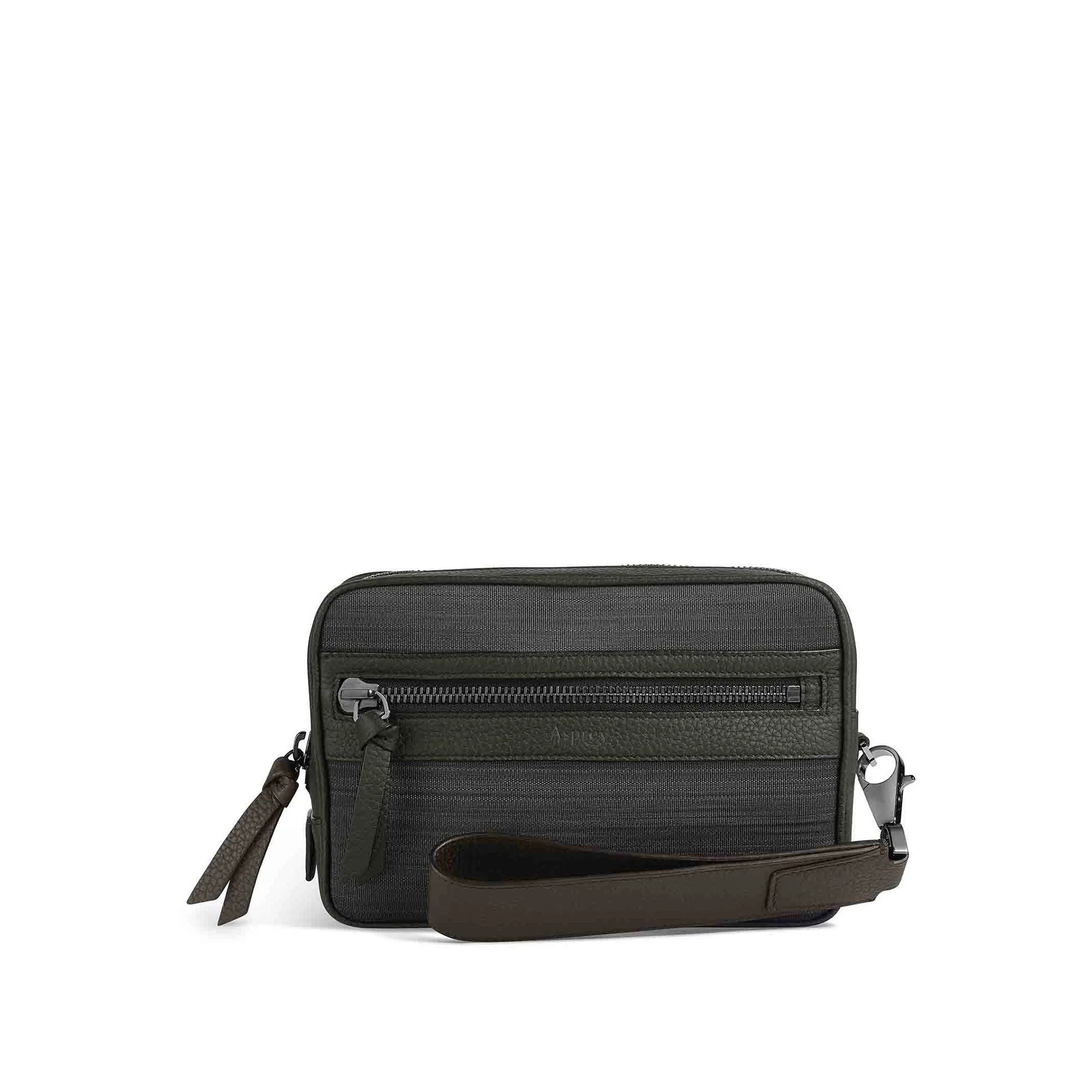 GMT Small Messenger Bag in Horsehair & Soft Grain Leather - Image 3