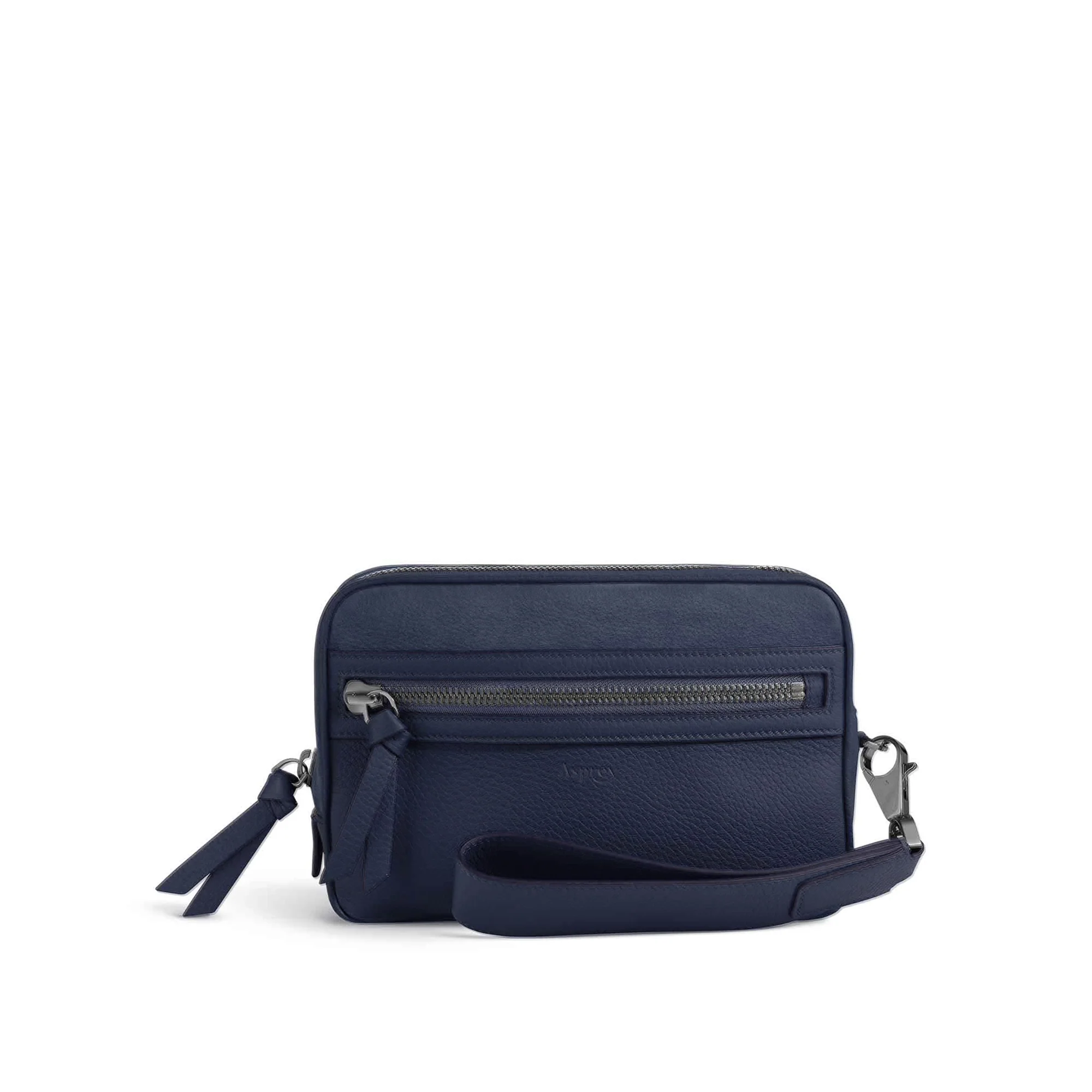 GMT Small Messenger Bag in Soft Grain Leather & Nubuck