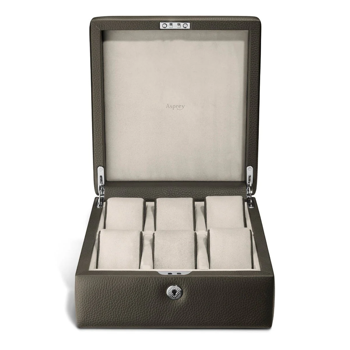 GMT Watch Box 6 in Soft Grain Leather - Image 2