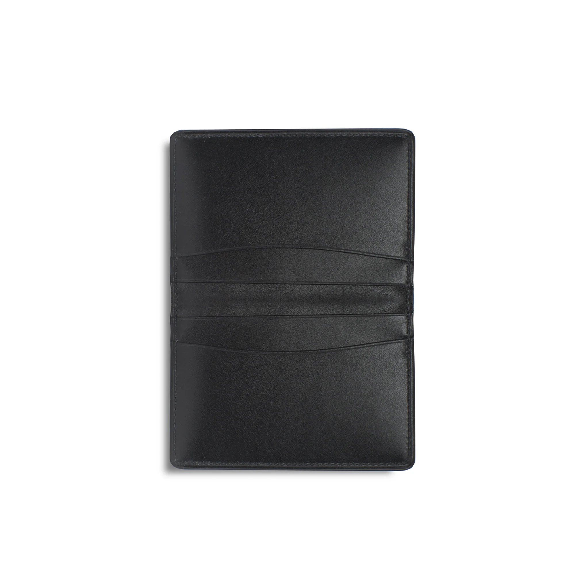 Hanover Flat Card Holder in Saddle Leather - Image 2