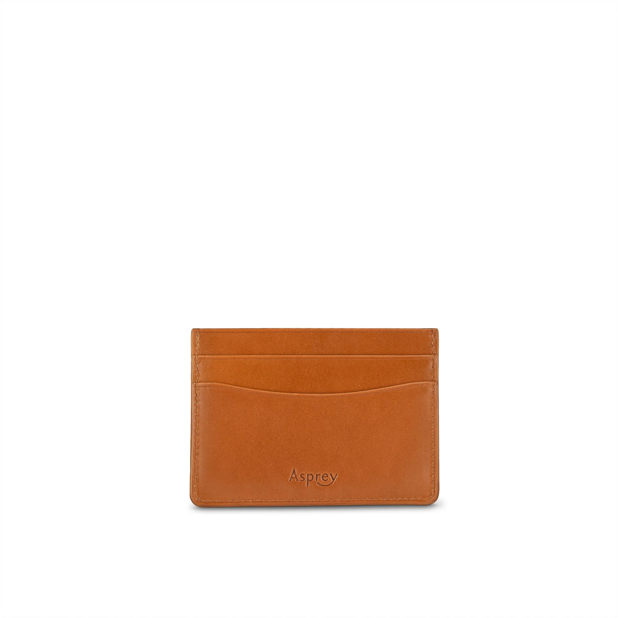 Hanover Slip Card Holder in Saddle Leather - Image 2