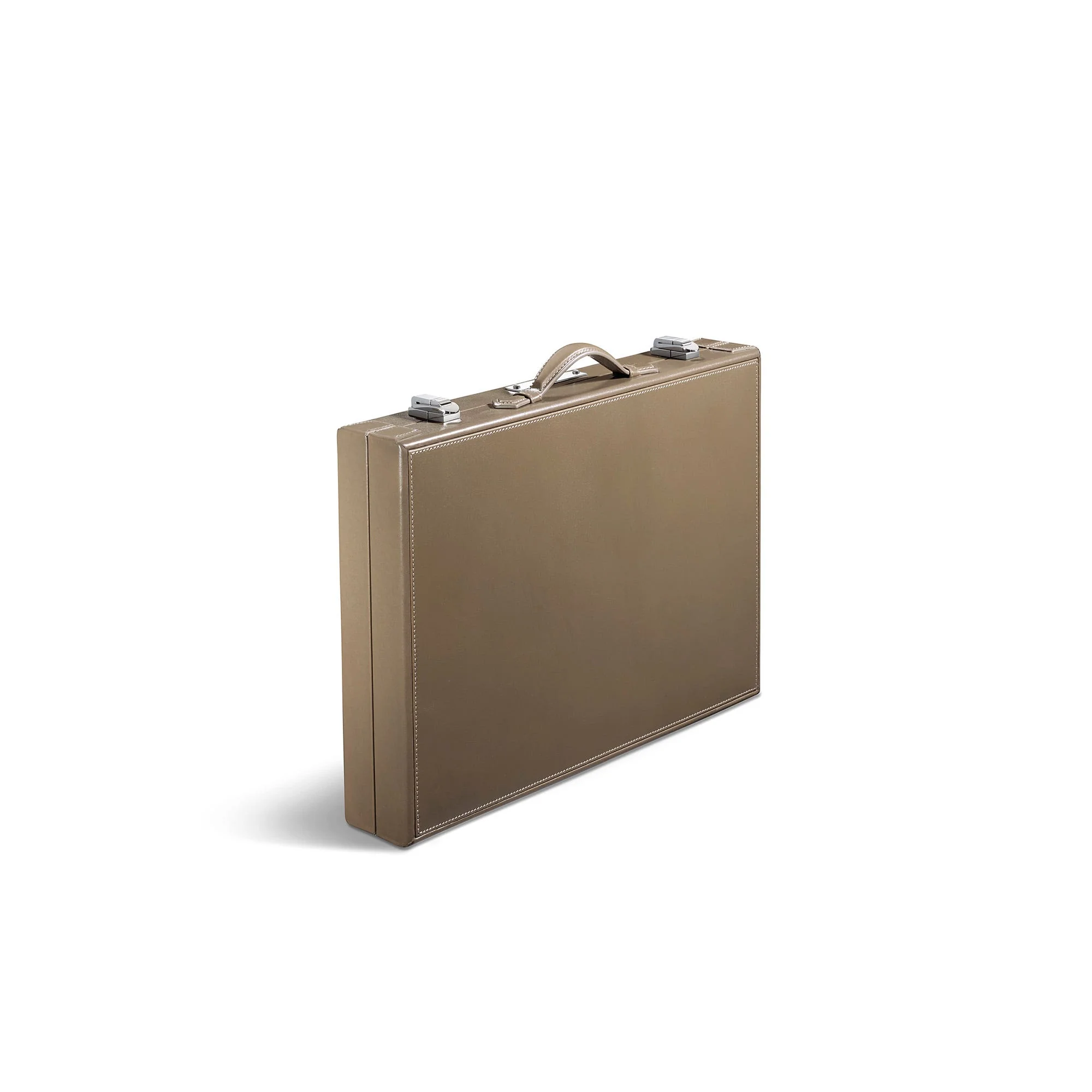 Hanover Small Backgammon in Saddle Leather - Image 2