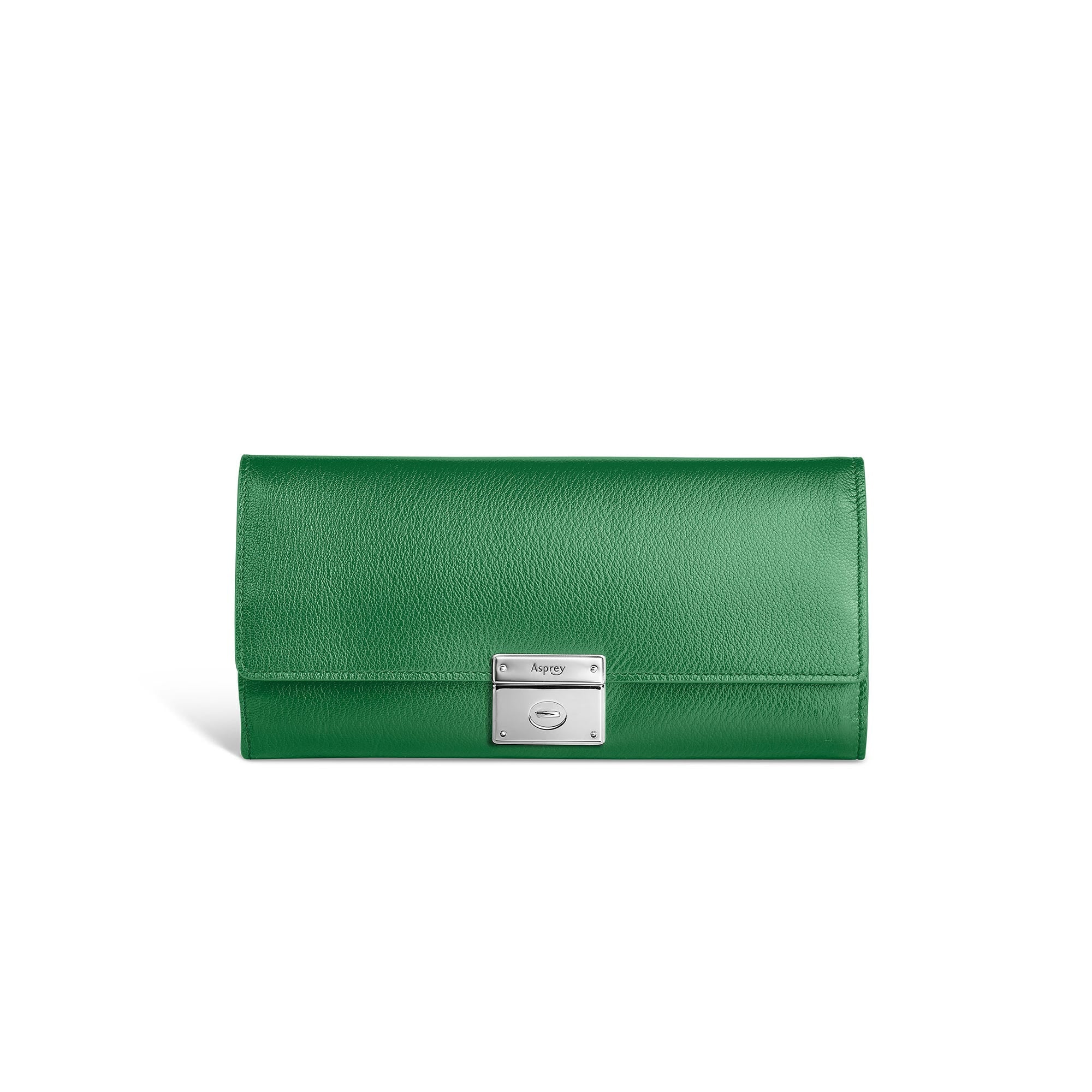 Leigh Jewellery Roll in Pebble Grain Leather - Image 3