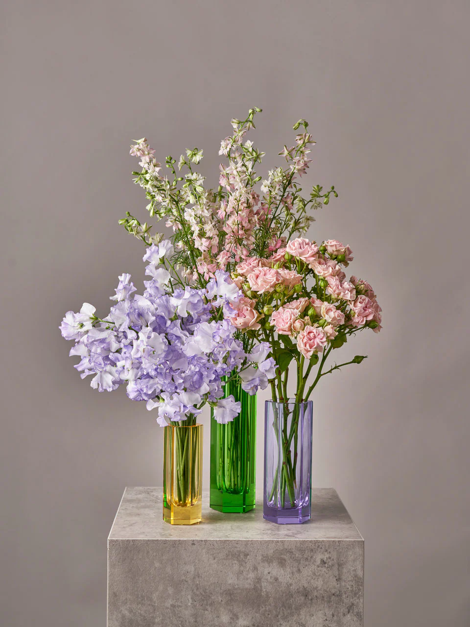 Medium Hexagonal Vase - Image 4
