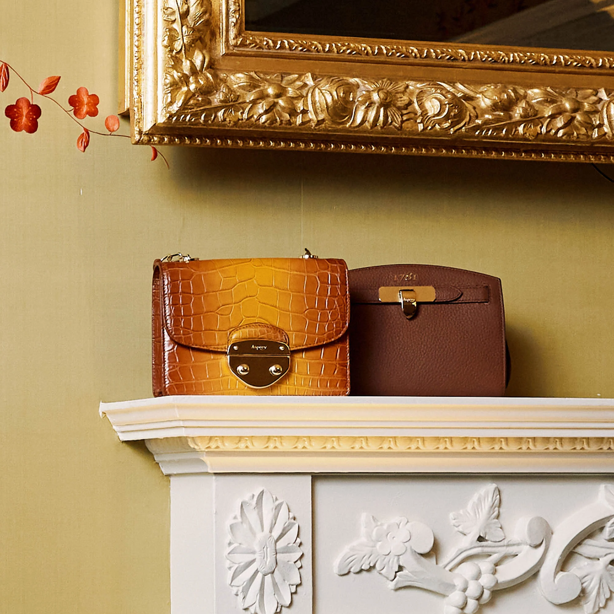 Morgan Small Handbag in Crocodile - Image 2