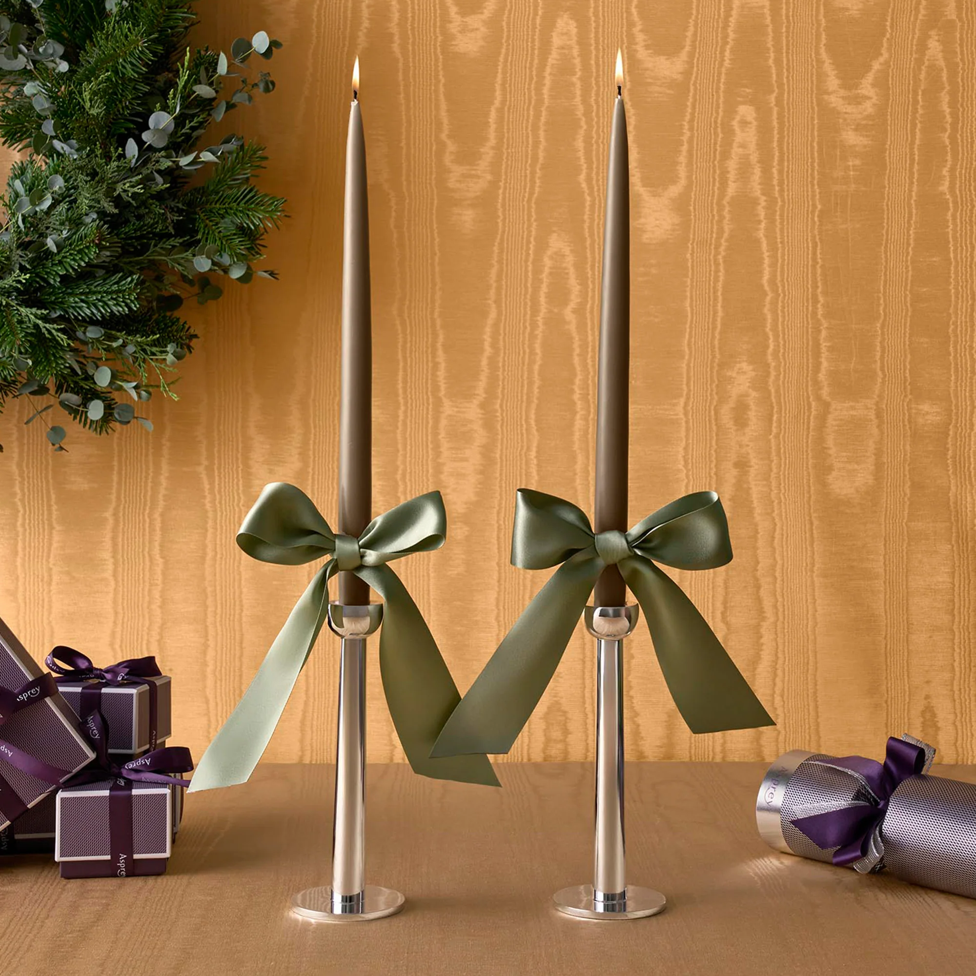 Pair of Mayfair Candlesticks in Sterling Silver - Image 2