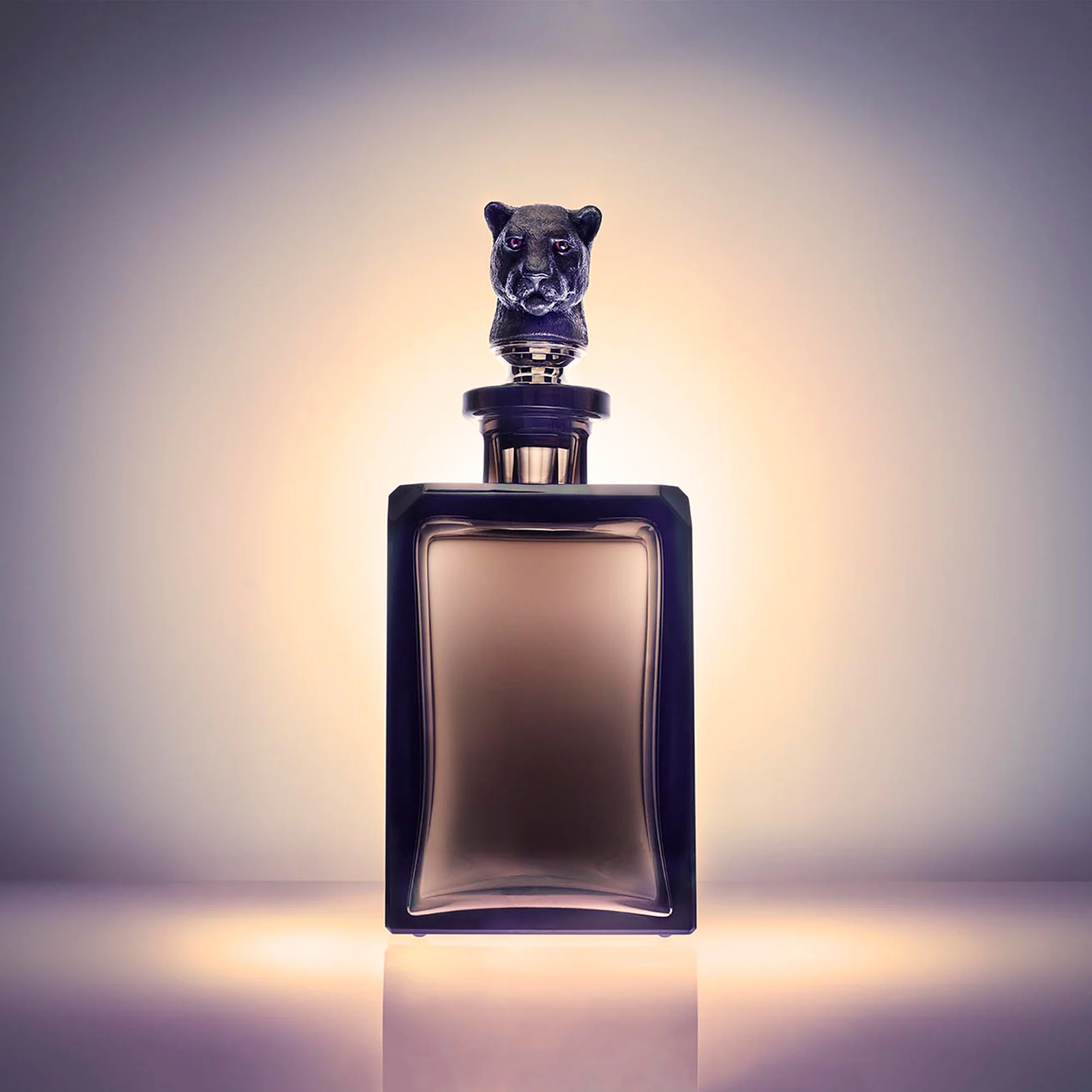 Panther Head Decanter - Image 2