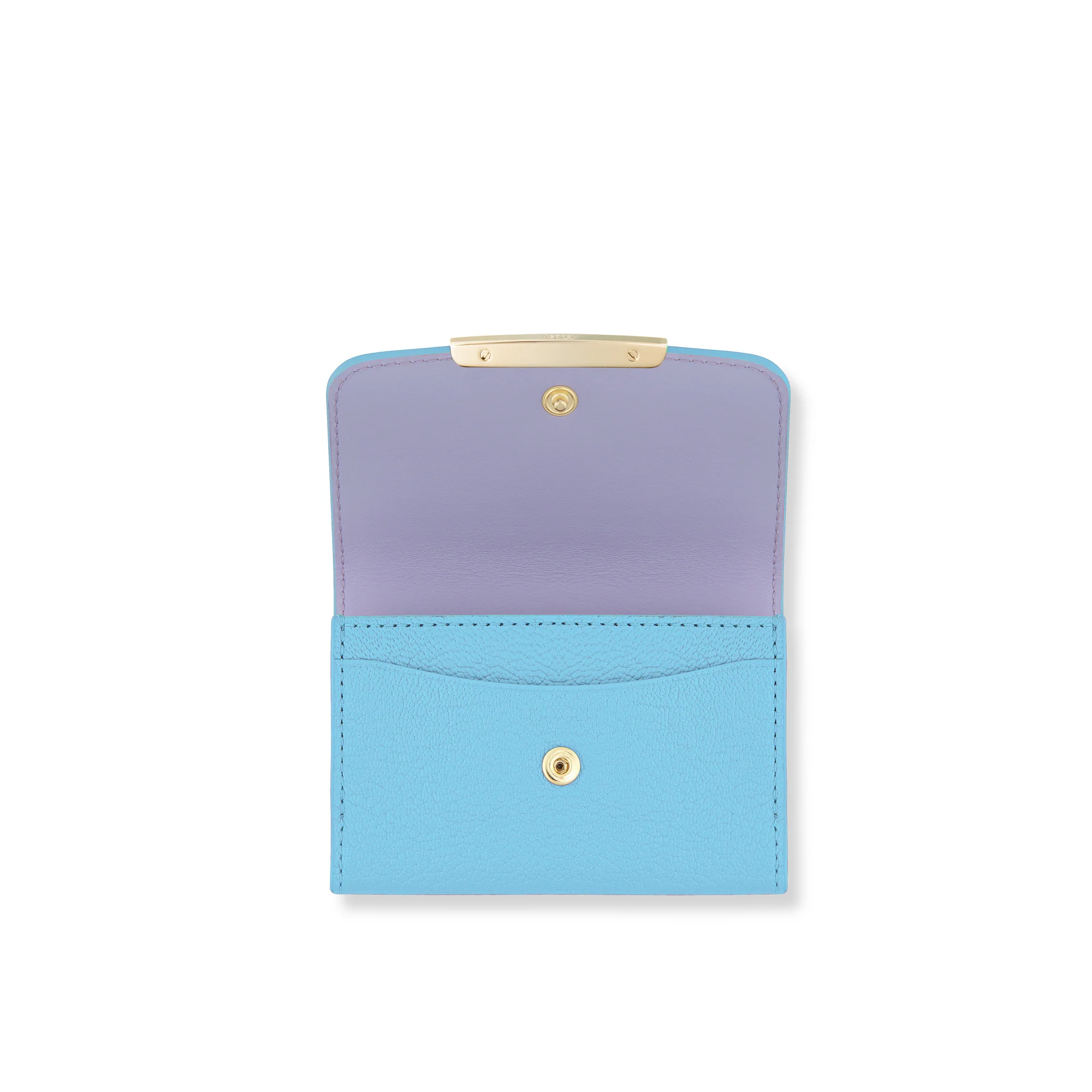 Regent Card Holder in Pebble Grain Leather - Image 2