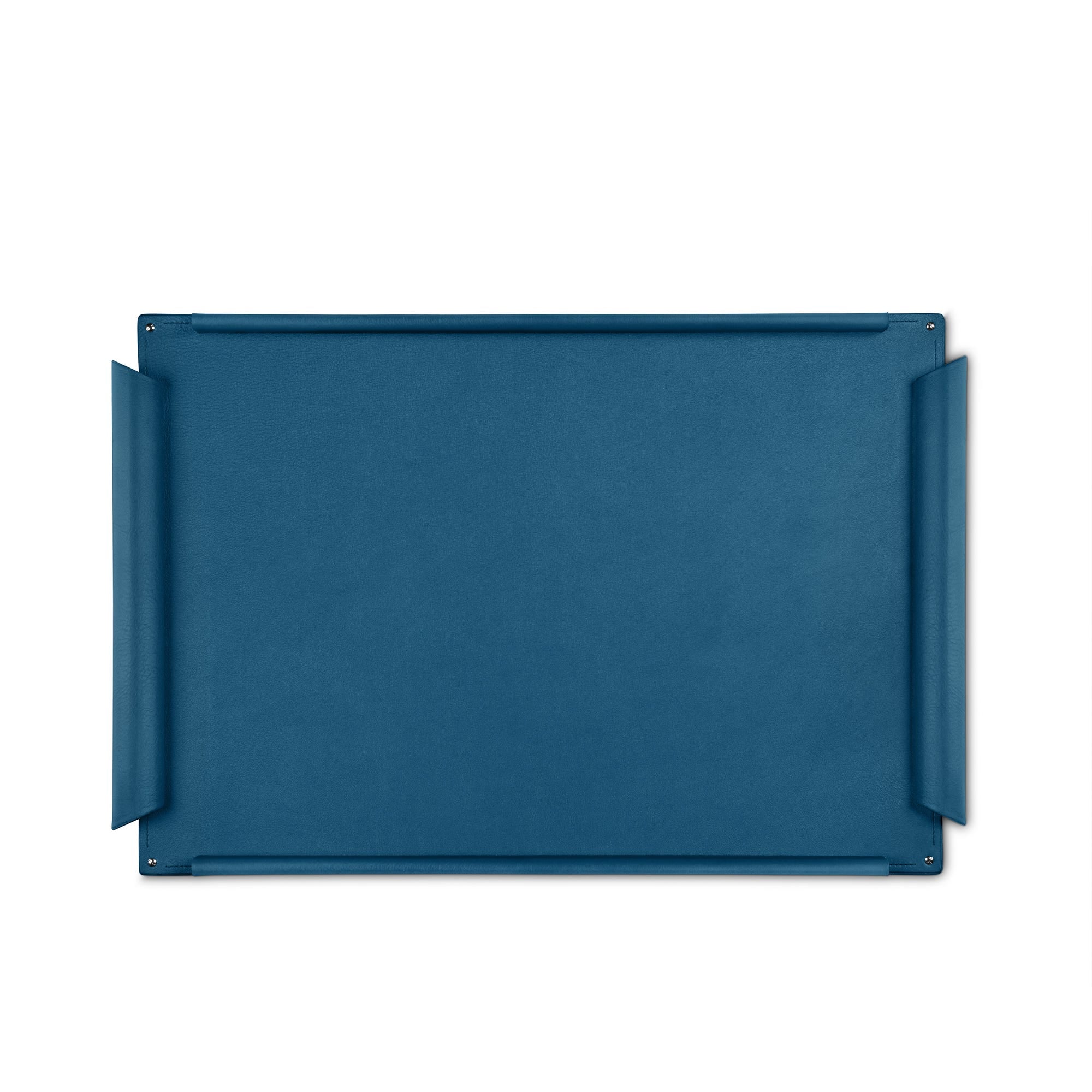 Wave Table Top Tray in Elba Calf, Large