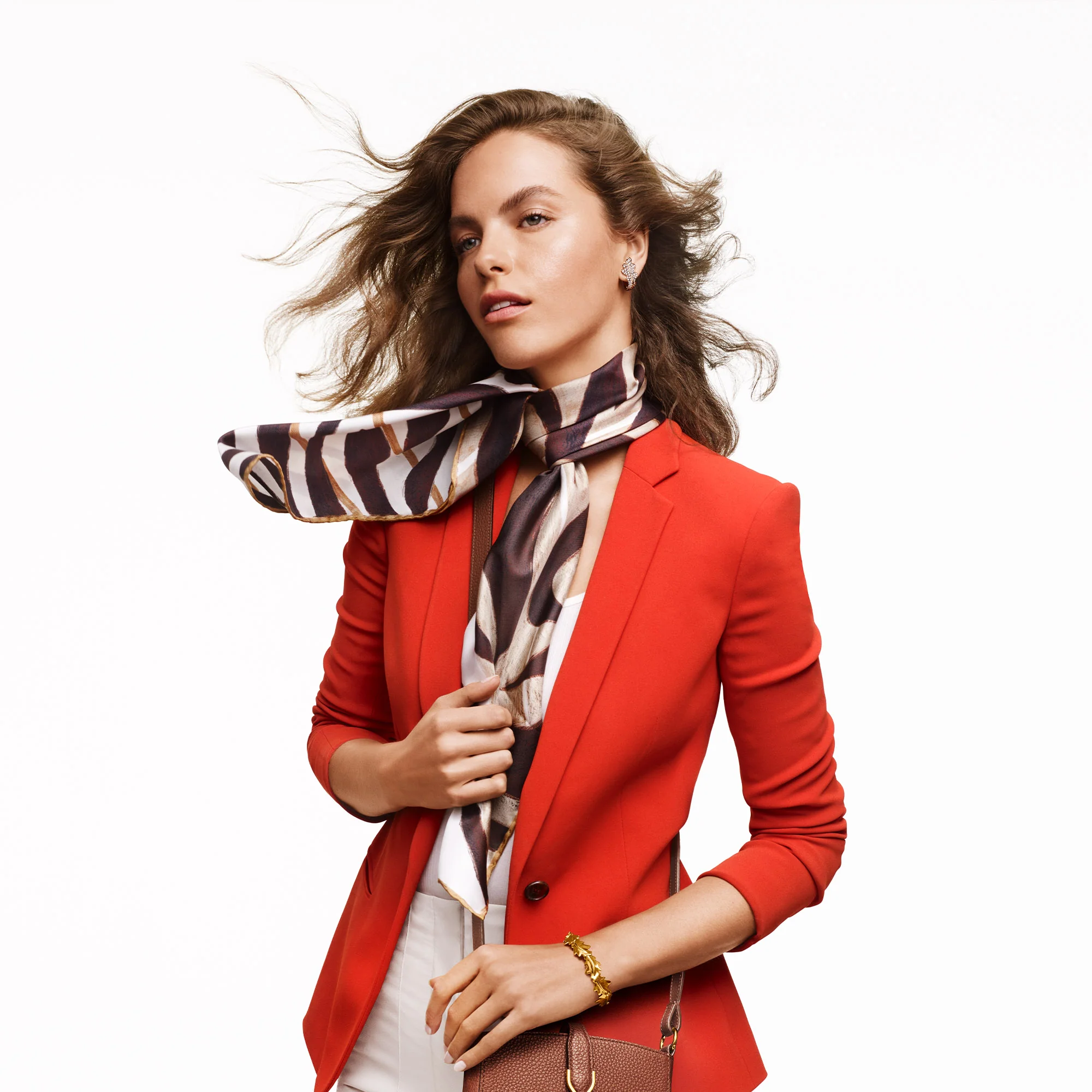 Zebra Silk Scarf - Image 4